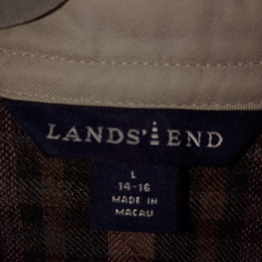 Lands’ End Women’s Reversible Quilted Jacket Size L - Picture 4 of 11
